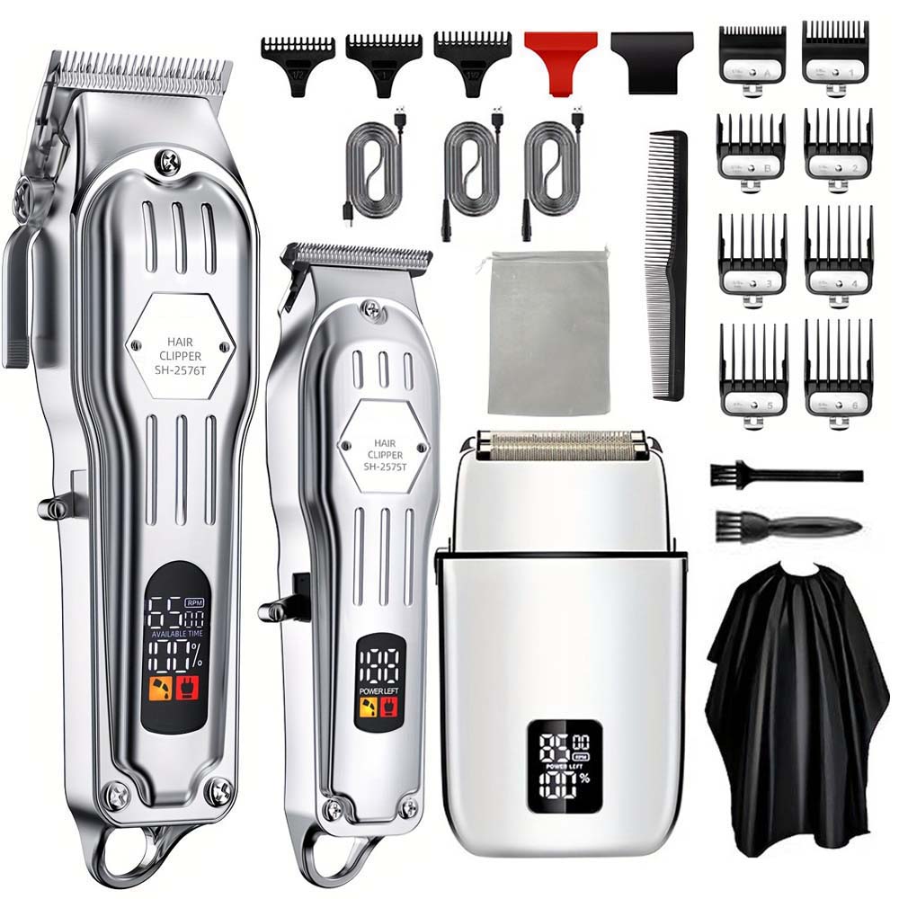 Home Barber - Professional Hair Clipper & Trimmer Set