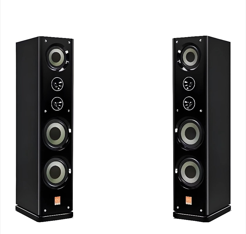 Home Bar And Theater - High-End 8-Inch Dual Floor-Standing Hifi Speakers