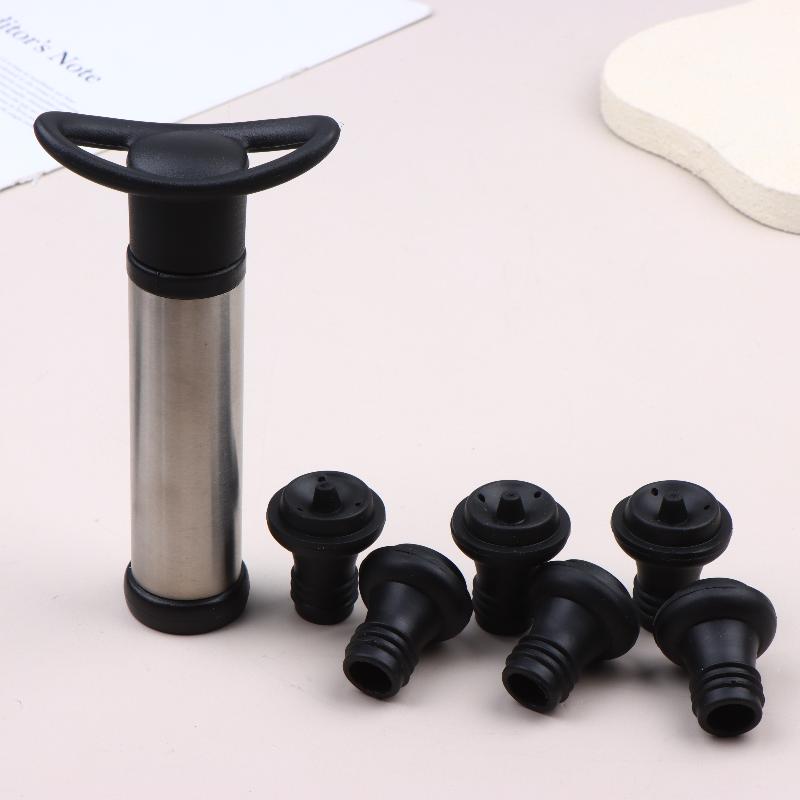 Wine Preservation Pump - 【Beautiful】Vacuum Pump Preserver Wine Saver Set