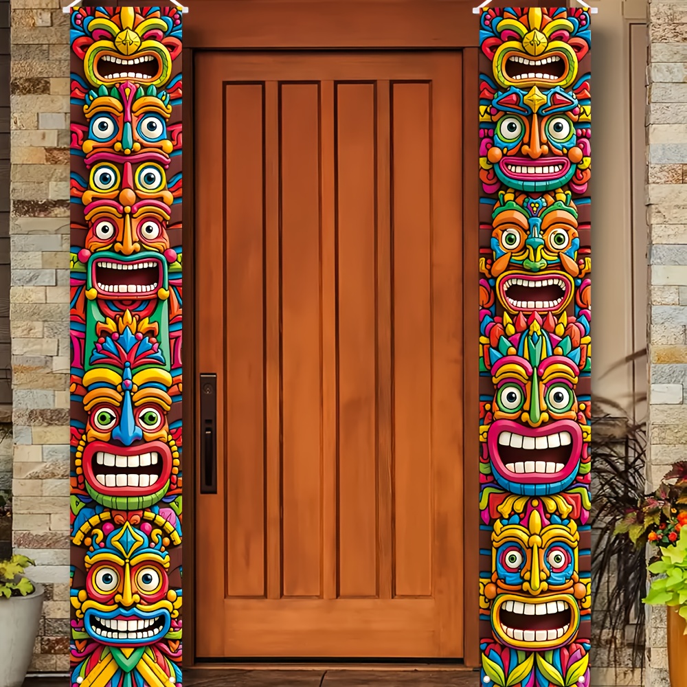 Home Bar Supplies - 1Set Aloha Summer Door Flag Exotic