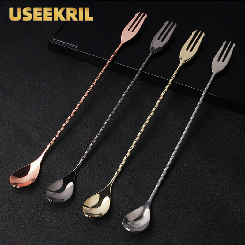 Bar Spoon Twisted - 30 40 50Cm Thanh Bộ Thìa