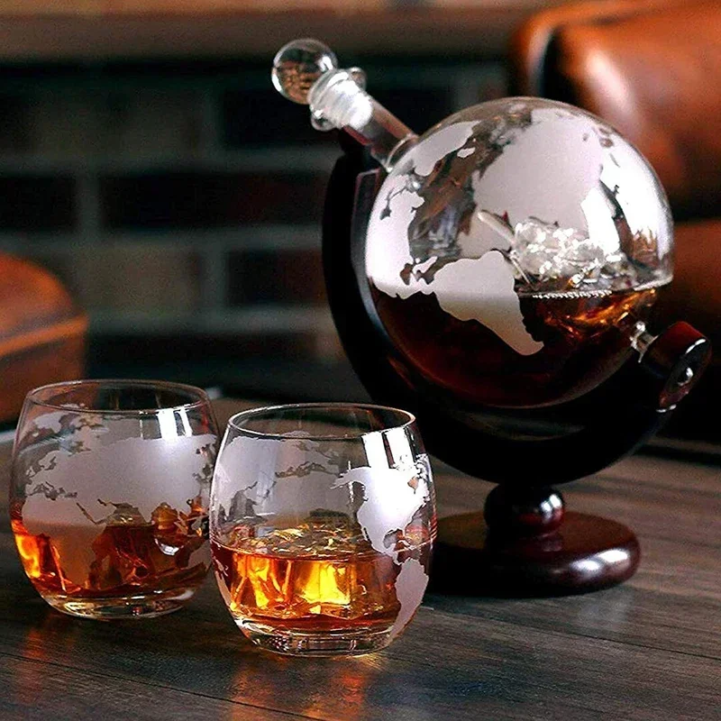 Sáng Tạo Quả Cầu Bình Đựng Bộ  - đánh giá và giá Decanter Globe Set