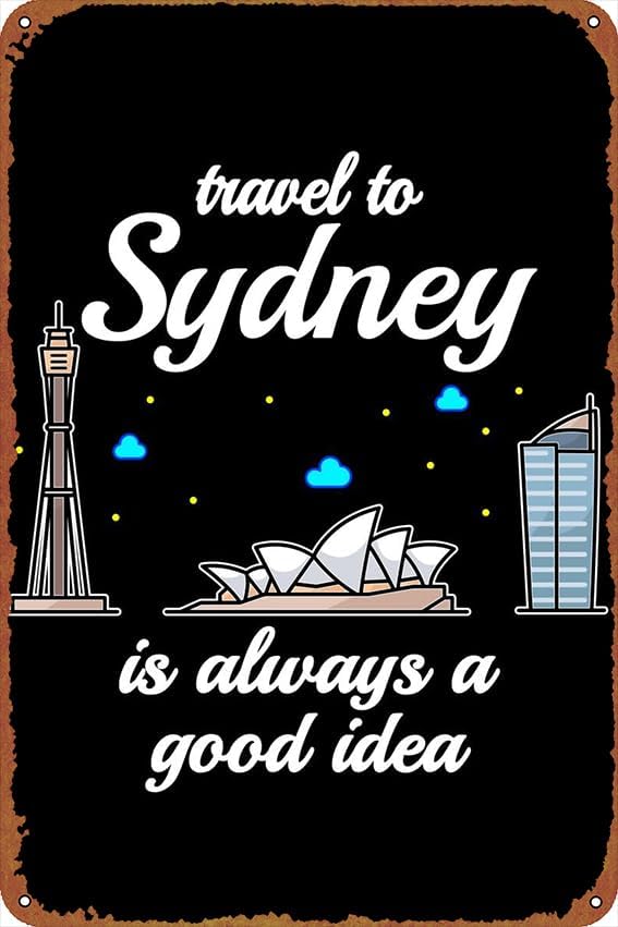 1p,Travel to Sydney Poster Sig - đánh giá và giá Home Bar Sydney