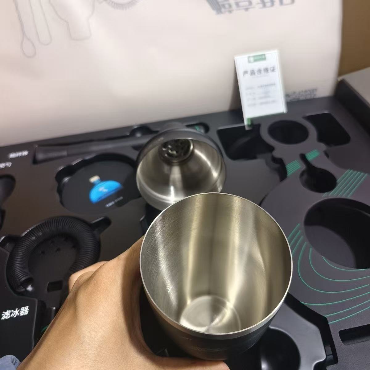 Premium 7-Piece 316 Stainless  - đánh giá và giá Boston Shaker Set