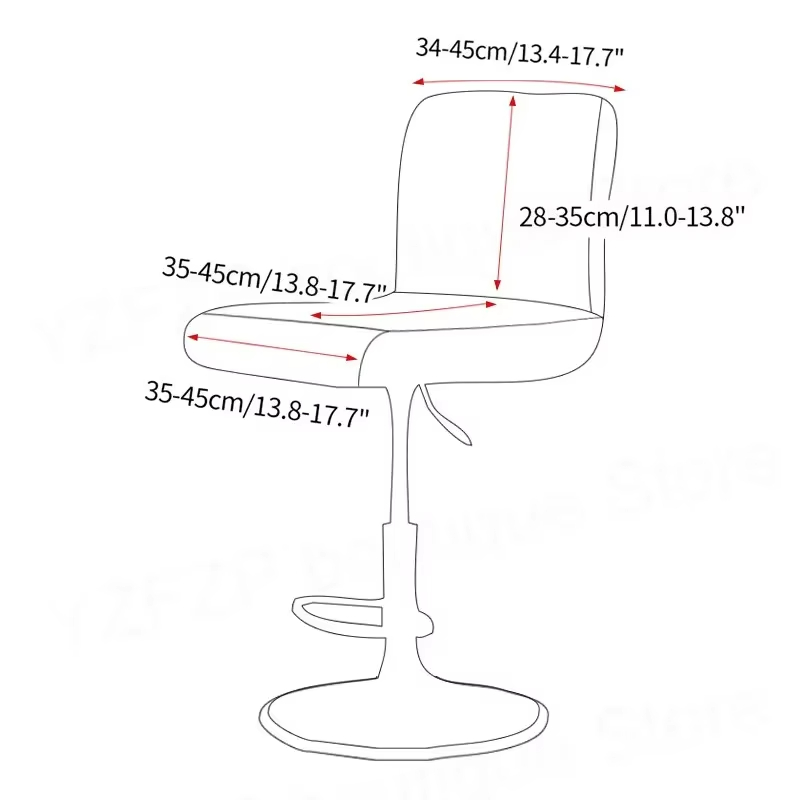 Jacquard Bar Stool Chair Cover - đánh giá và giá Home Bar Lounge