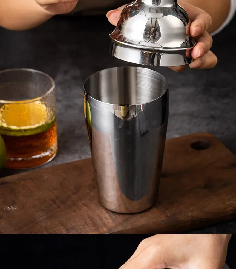 3/6pcs Cocktail Shaker Stainle - đánh giá và giá Boston Shaker Set