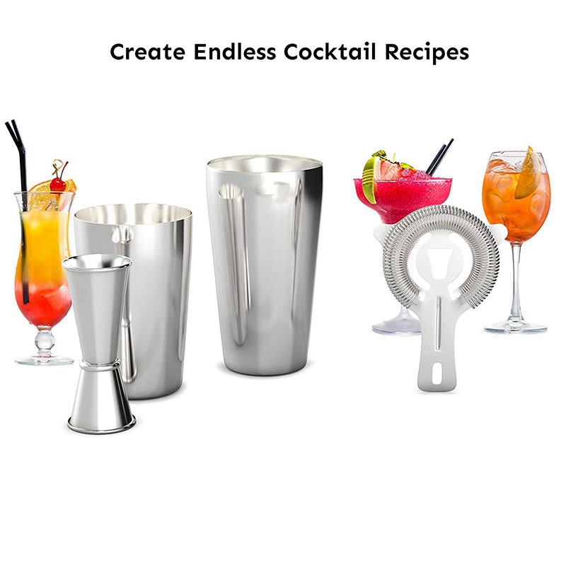 ABJT-Cocktail Shaker Set: Prof - đánh giá và giá Boston Shaker Set