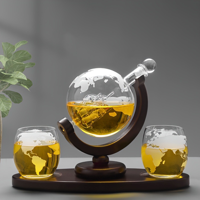 Globe Decanter Sailing Whiskey - đánh giá và giá Decanter Globe Set