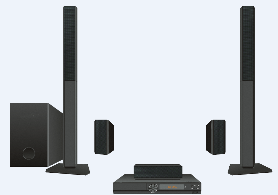 2025 Newest 5.1ch Speakers Hom - đánh giá và giá Home Bar And Theater