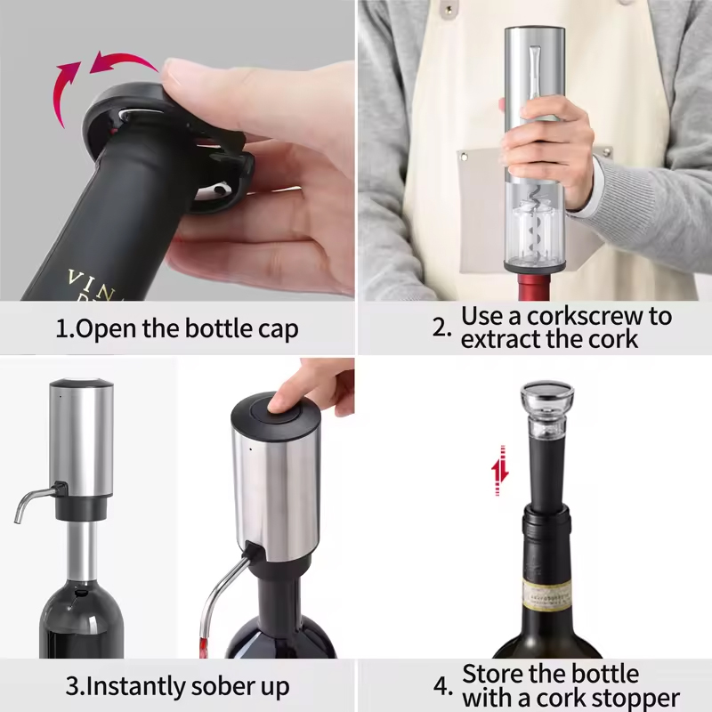 4-in-1 Rechargeable Electric W - đánh giá và giá Home Bar Set