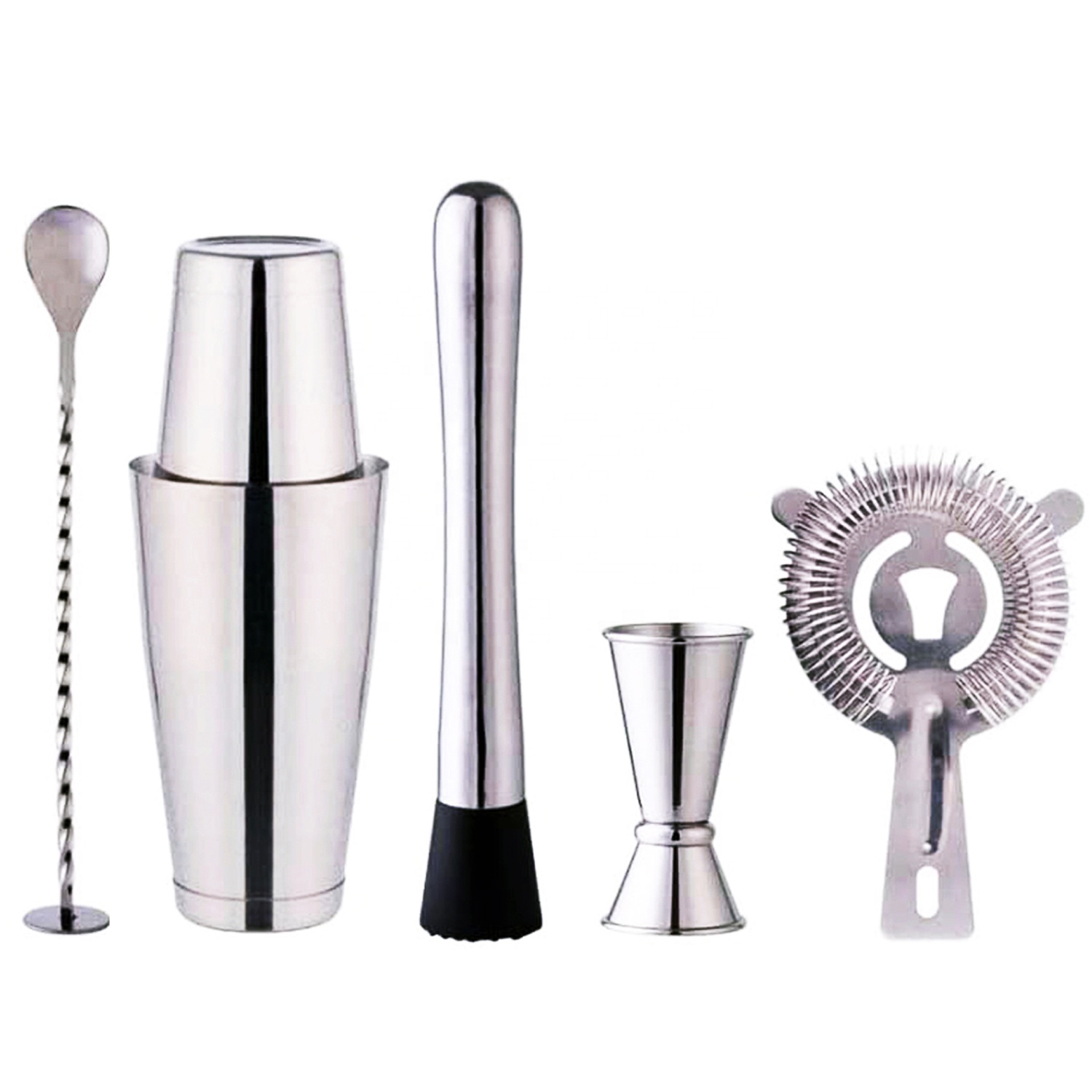 stllFactory Hot Selling 6pc Bo - đánh giá và giá Boston Shaker Set