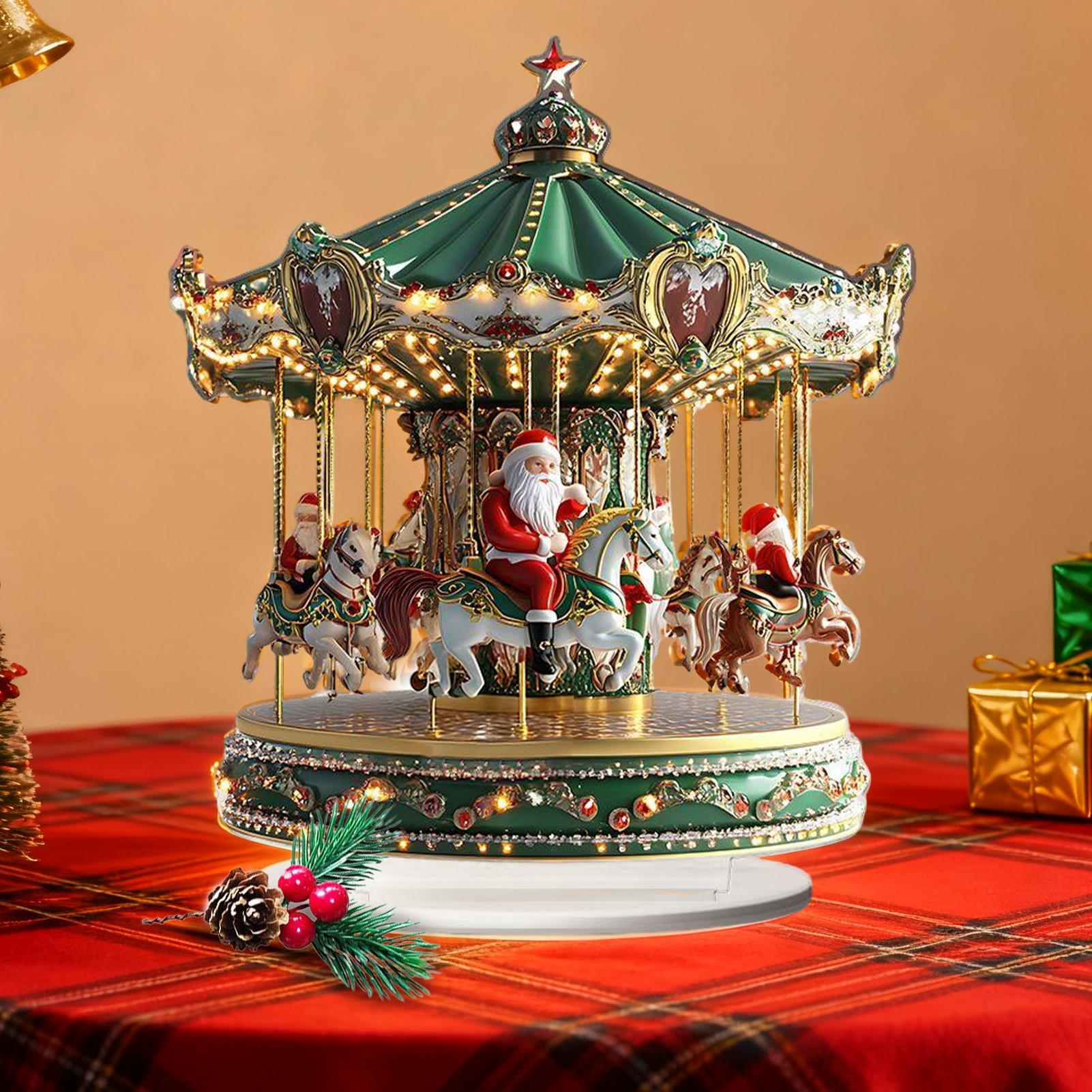 Christmas Carousel Acrylic 2D  - đánh giá và giá Home Bar Shelves