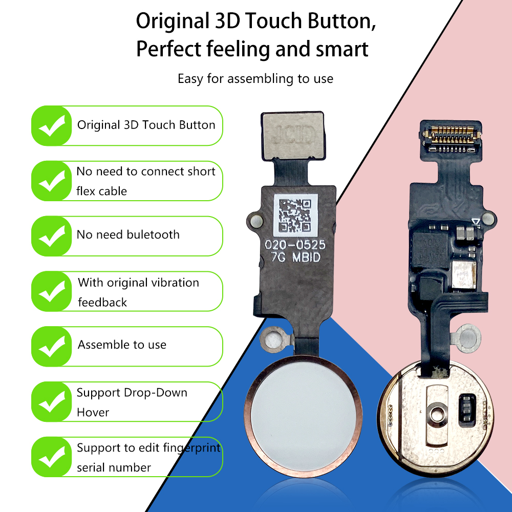 JC 6th 3D Home Button Flex For - đánh giá và giá Home Bar Iphone