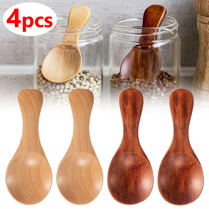 4/2/1pcs Mini Wooden Spoons Ki - đánh giá và giá Ice Pick Pick