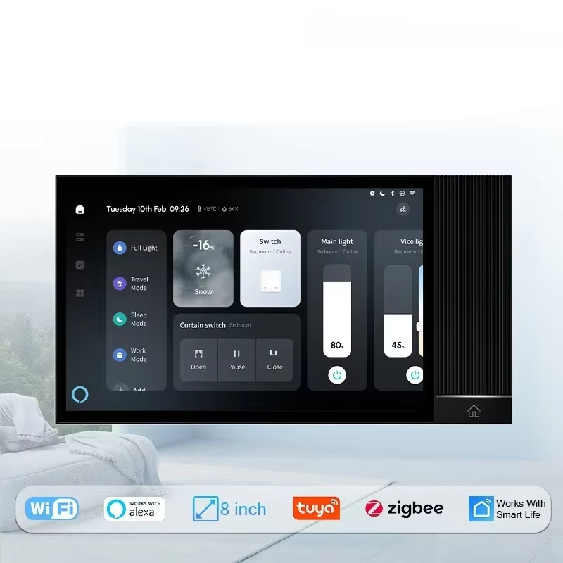 Tuya 8-Inch Smart Zigbee Gatew - đánh giá và giá Home Bar Android