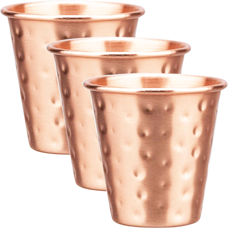 3/4Pcs New 60ml 100% Copper Cu - đánh giá và giá Mule Copper Mug