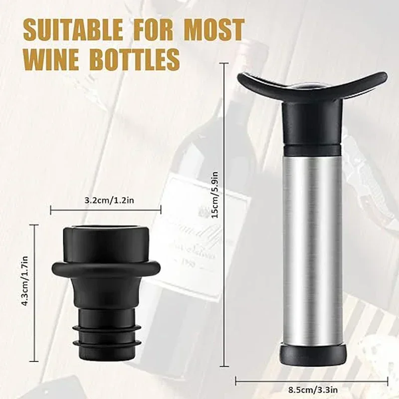Vacuum Wine Pump Kit with Wine - đánh giá và giá Wine Preservation Pump