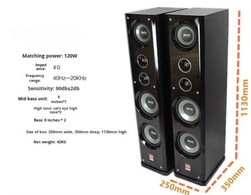 High-End 8-Inch Dual Floor-Sta - đánh giá và giá Home Bar And Theater