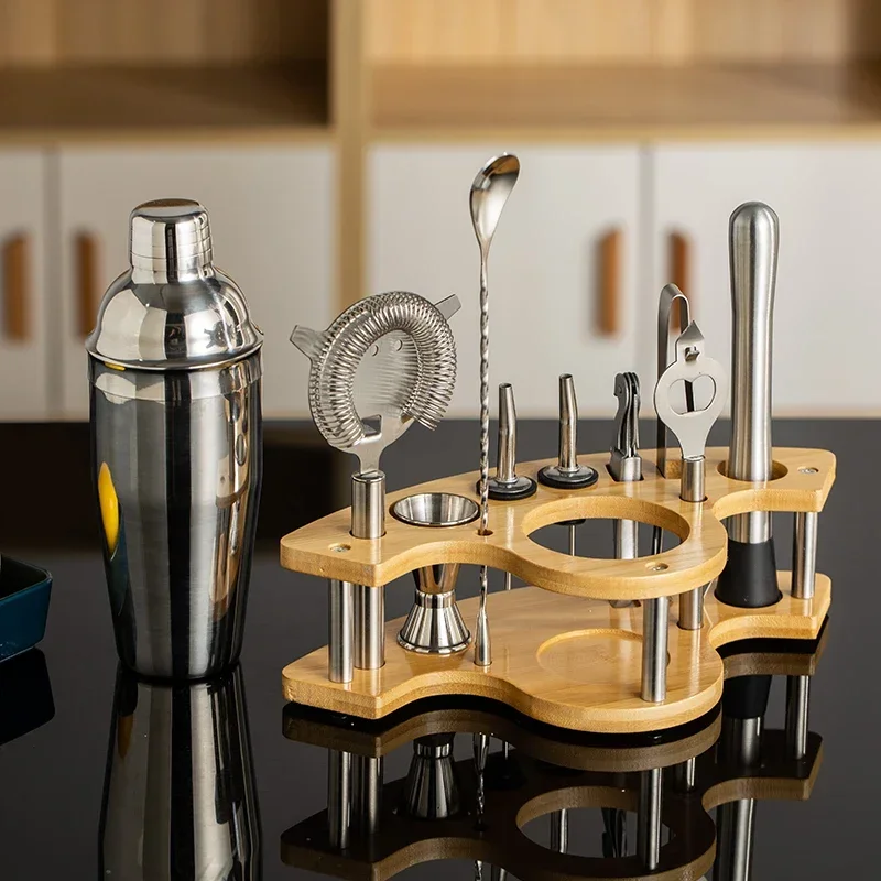 1/3/6/9/11pcs Cocktail Shaker  - đánh giá và giá Boston Shaker Set