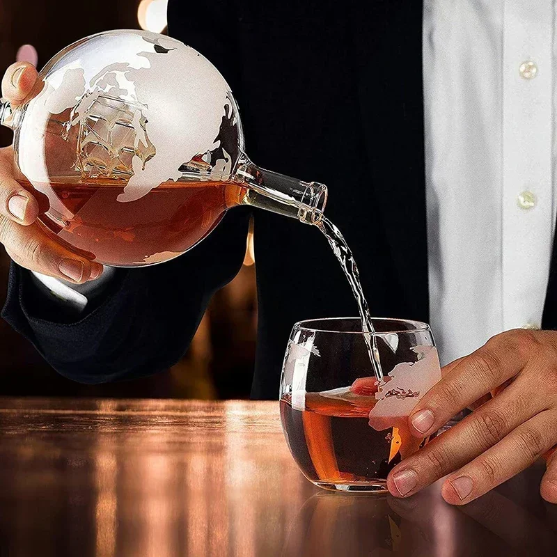 Creative Globe Decanter Set wi - đánh giá và giá Decanter Globe Set