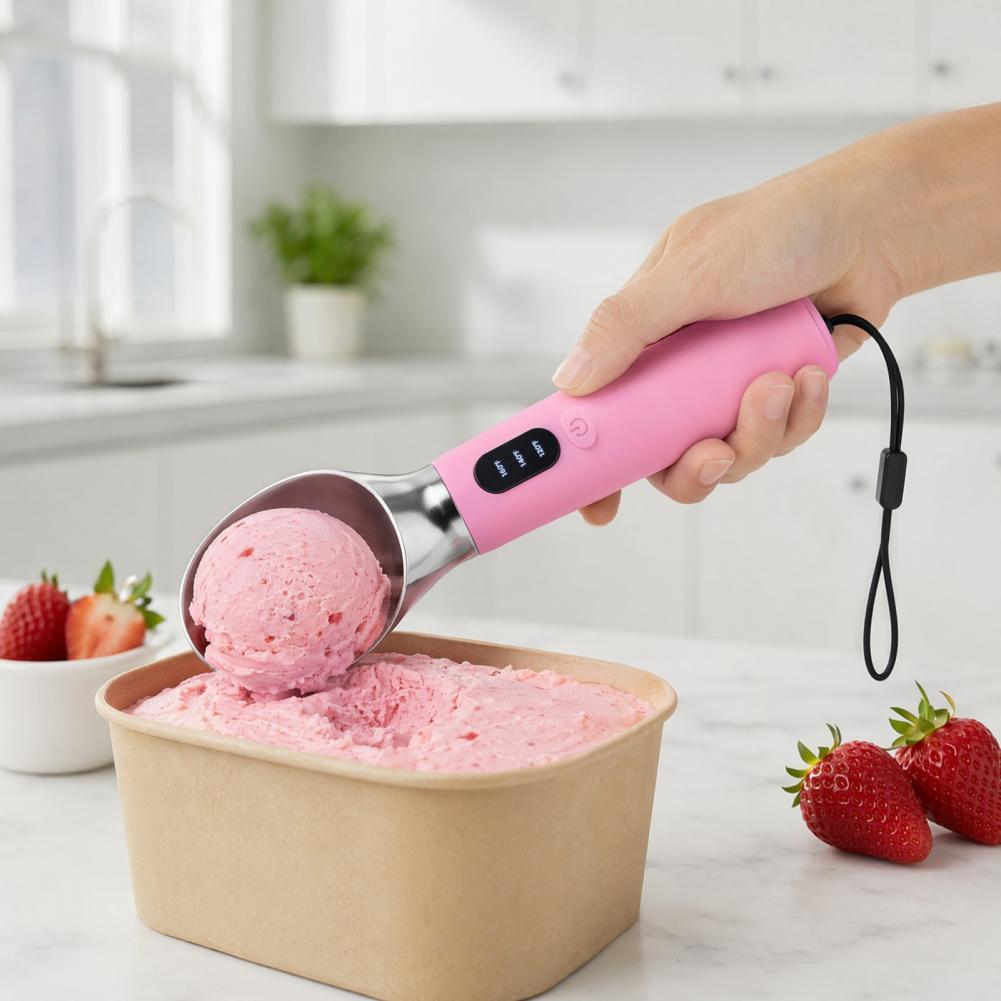 Heated Ice Cream Scoop Recharg - đánh giá và giá Ice Pick Pick
