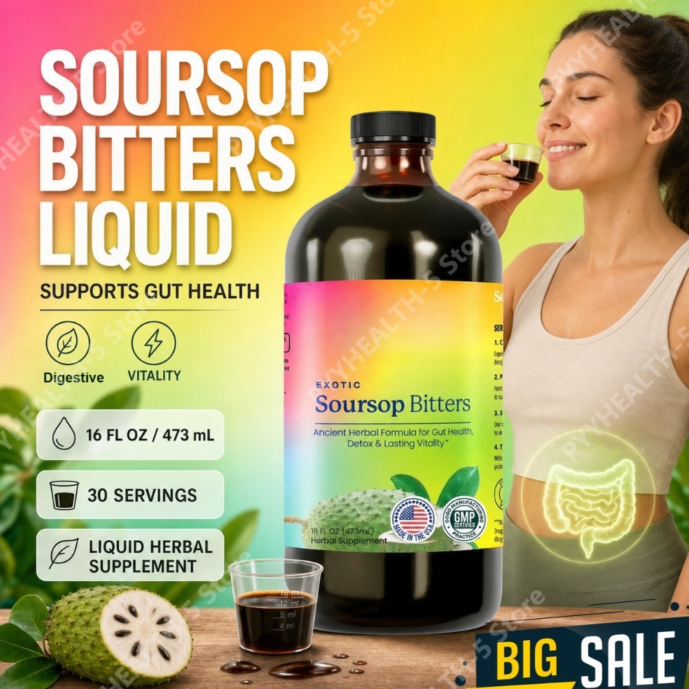 Herbal Soursop Bitters Liquid  - đánh giá và giá Bitters Bottle Set