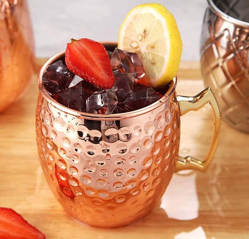 Mule Mug Stainless Steel Hamme - đánh giá và giá Mule Copper Mug