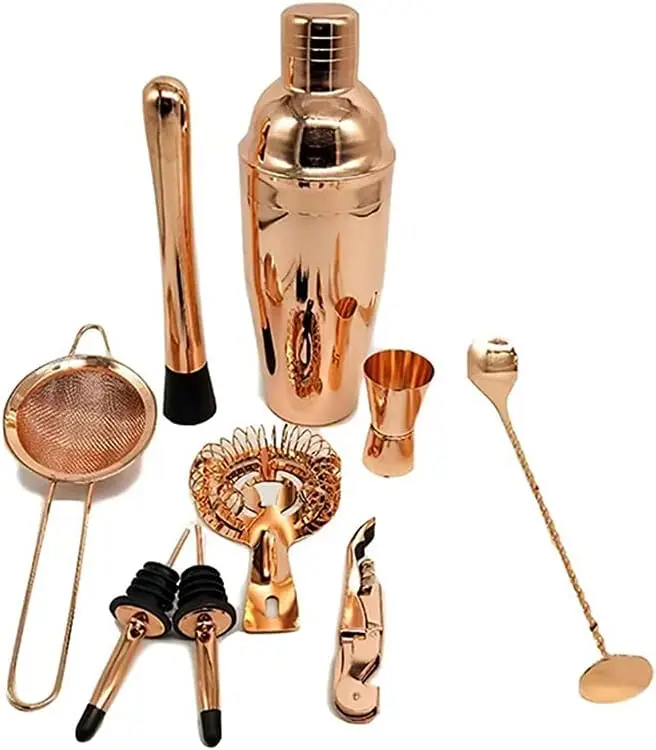 Bartender Kit 12-Piece Boston  - đánh giá và giá Boston Shaker Set