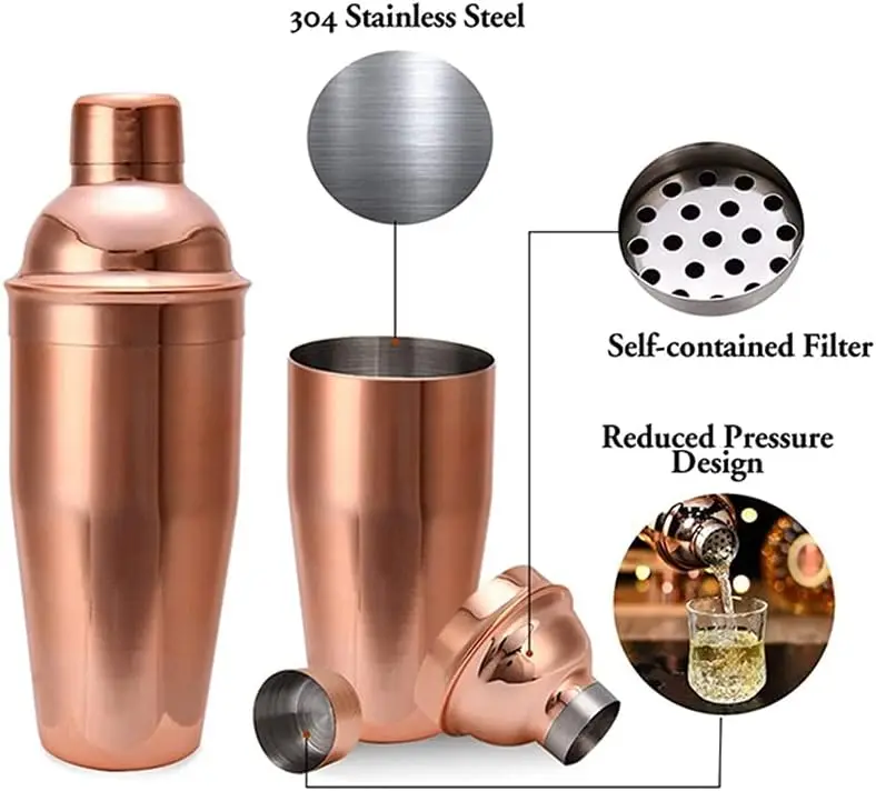 Bartender Kit 12-Piece Boston  - đánh giá và giá Boston Shaker Set