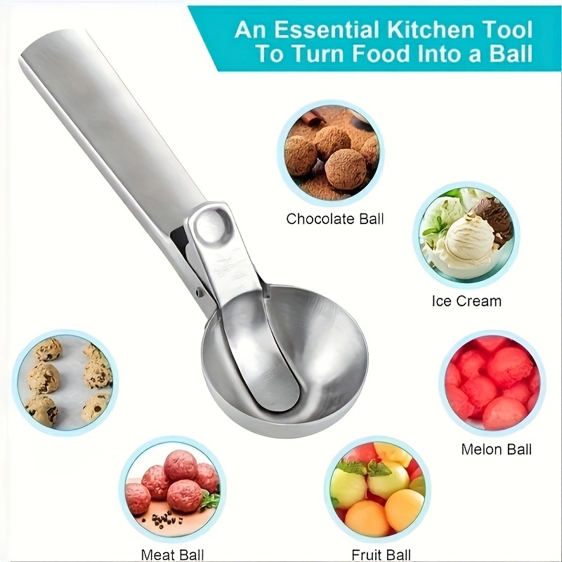 2PCS Ice Cream Spoon Stainless - đánh giá và giá Ice Pick Pick
