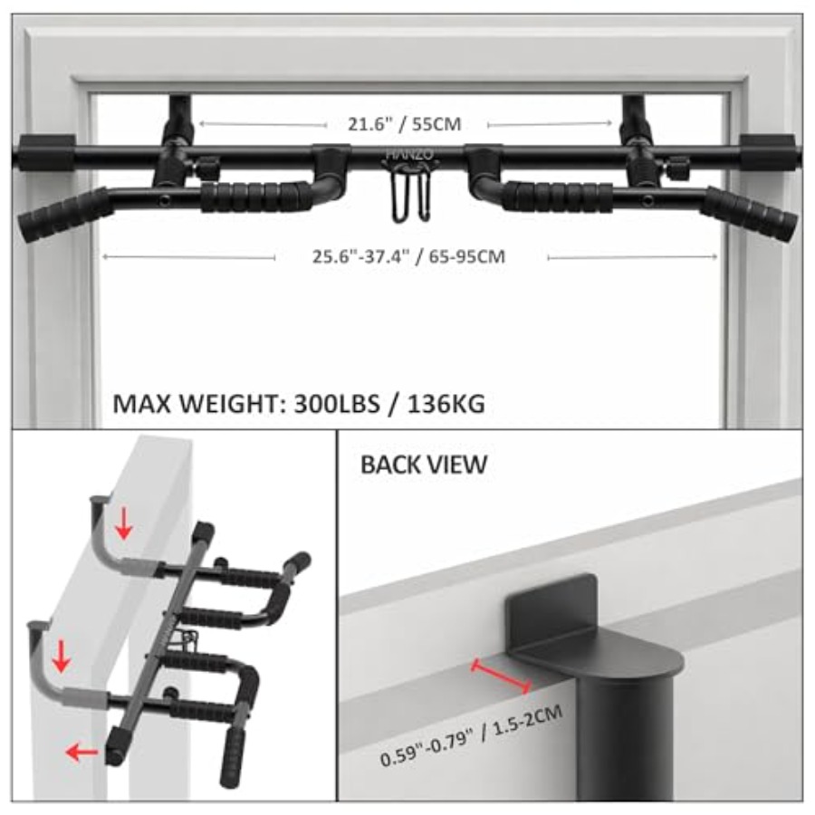 Doorway Pull Up Bar Set with S - đánh giá và giá Home Bar Set