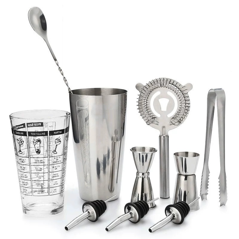 Cocktail Shaker Bar Set Stainl - đánh giá và giá Boston Shaker Set