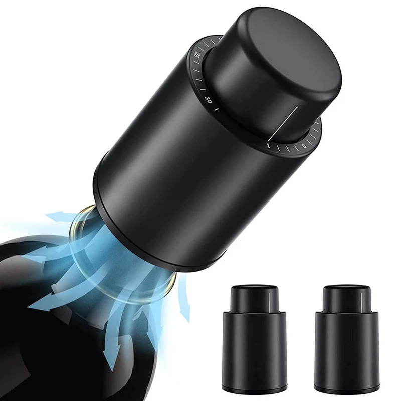 Vacuum Wine Bottle Stopper Sea - đánh giá và giá Wine Preservation Pump