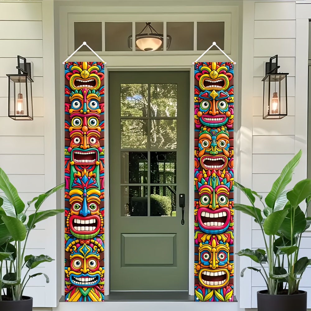 1Set Aloha Summer Door Flag Ex - đánh giá và giá Home Bar Supplies