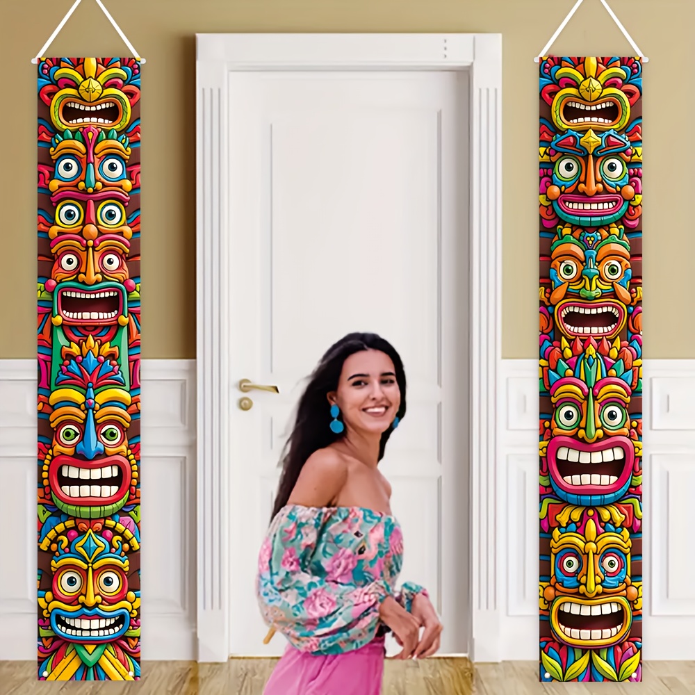 1Set Aloha Summer Door Flag Ex - đánh giá và giá Home Bar Supplies