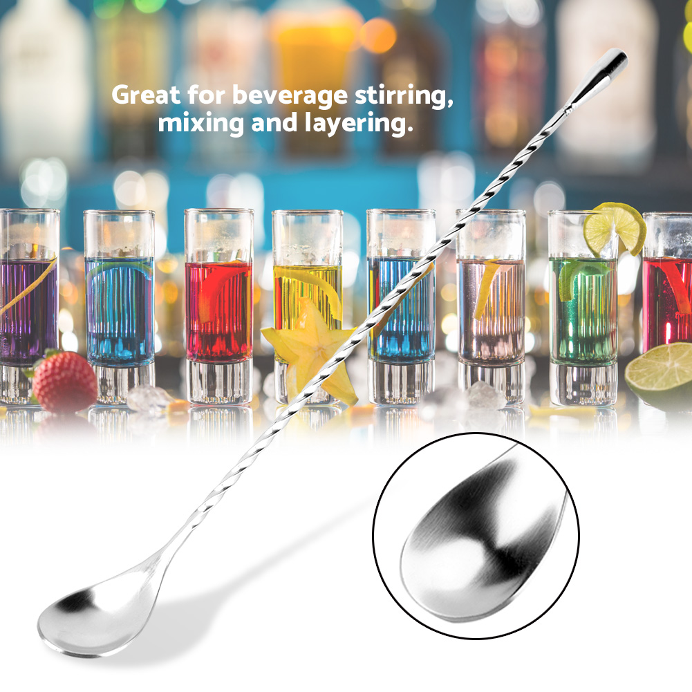 Bar Mixing Spoon Bar Spoon Sta - đánh giá và giá Bar Spoon Twisted