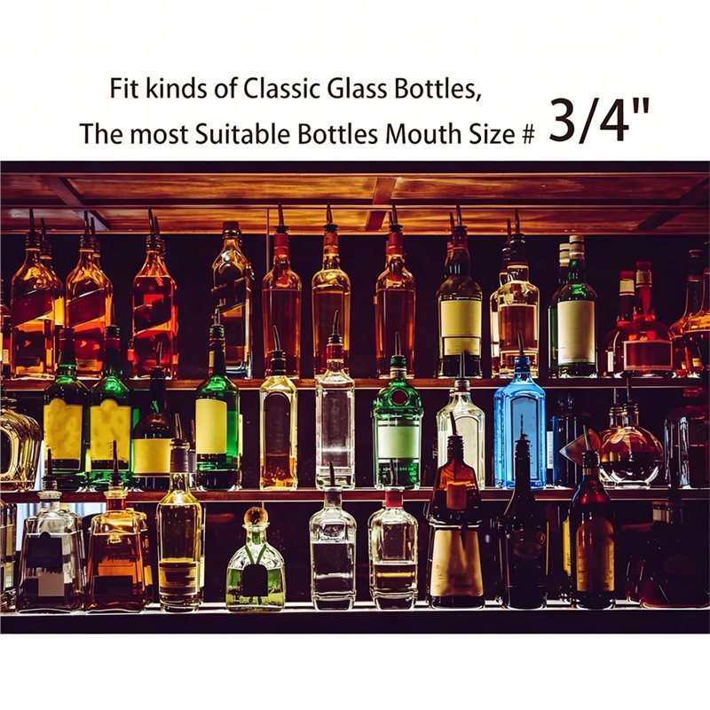 75STO-24 Pack Stainless Steel  - đánh giá và giá Speed Pourer Cap