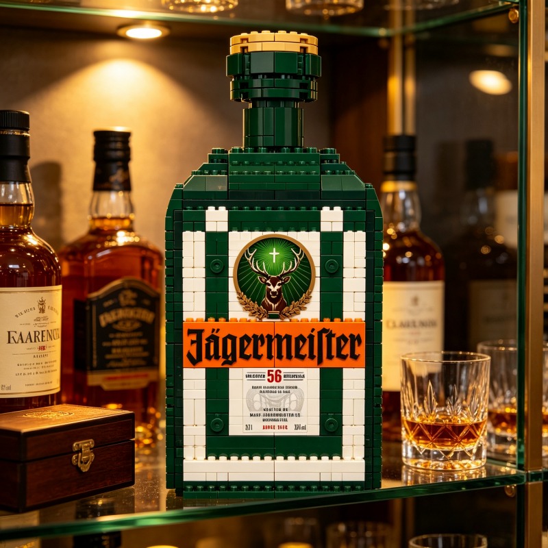 DIY Jagermeister Liqueur Bottl - đánh giá và giá Home Bar Set