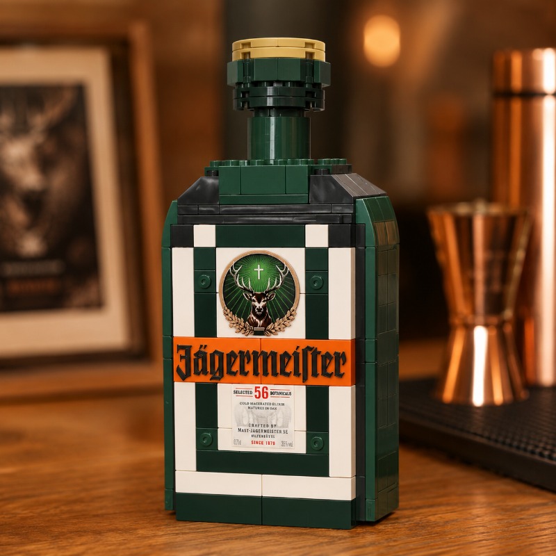 DIY Jagermeister Liqueur Bottl - đánh giá và giá Home Bar Set