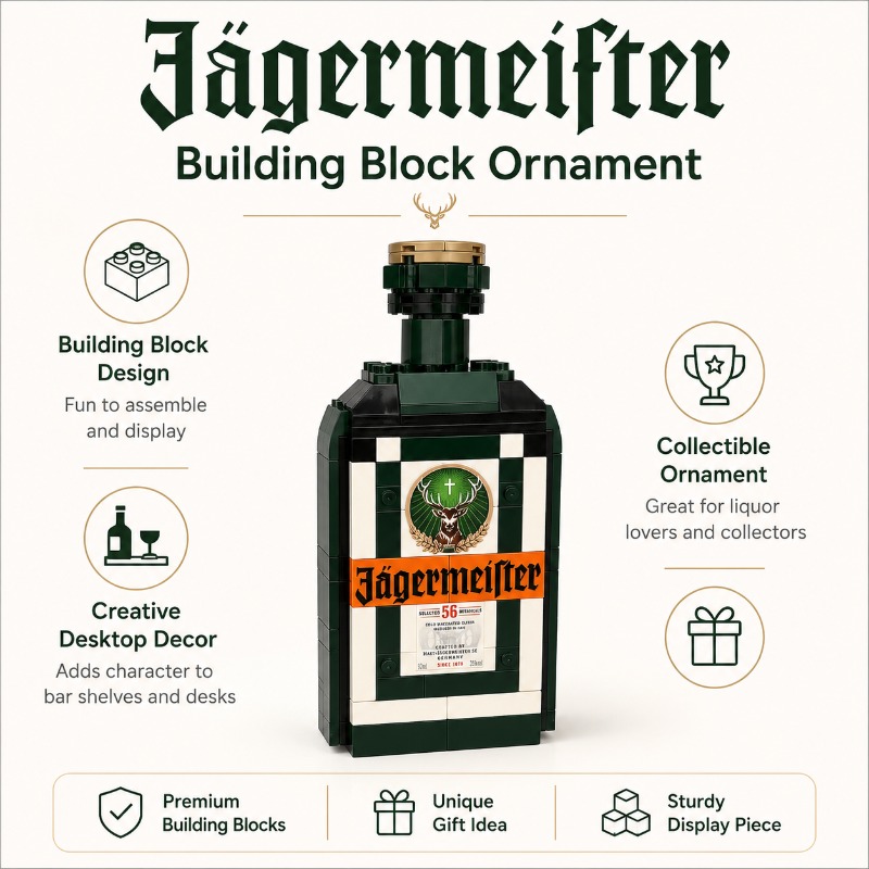 DIY Jagermeister Liqueur Bottl - đánh giá và giá Home Bar Set