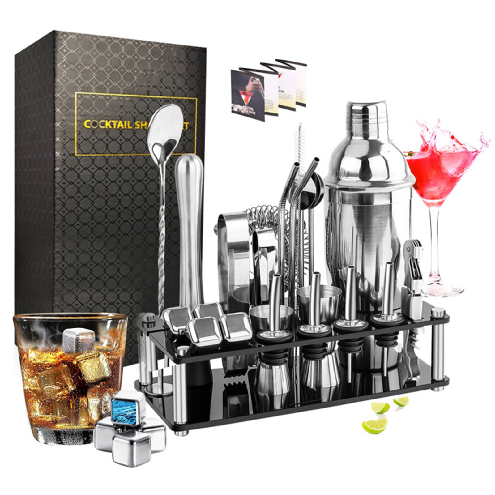 Cocktail Làm Cho Bộ Bình Lắc Đ - đánh giá và giá Cocktail Recipe Book