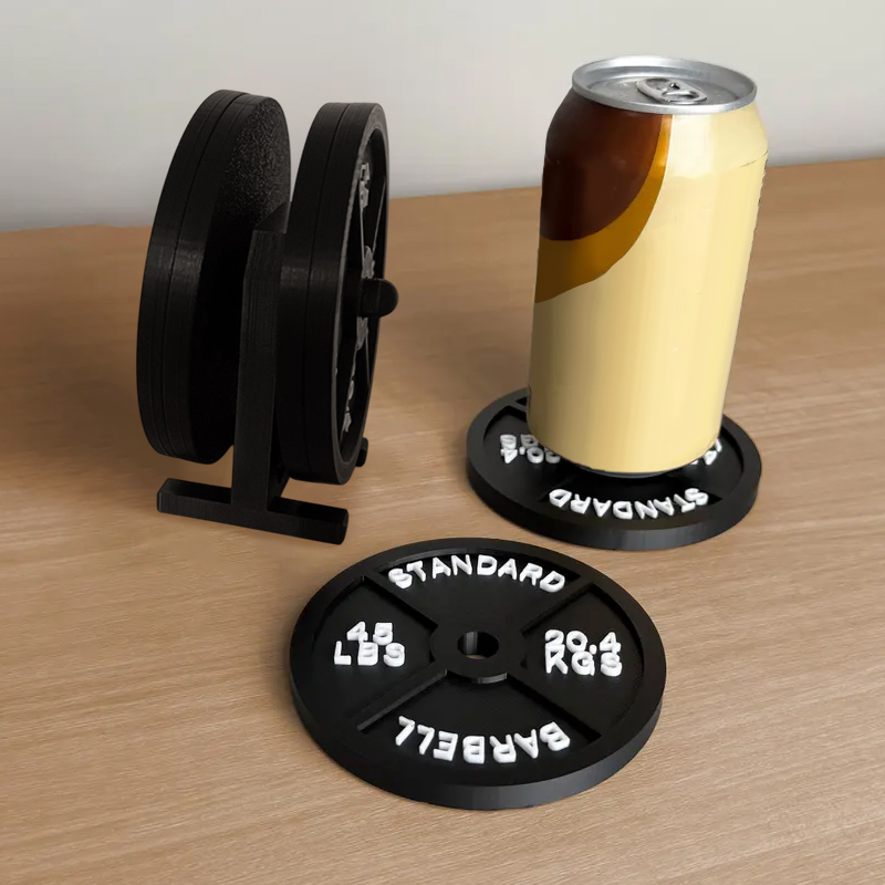 Weight Plate Coaster Set Holde - đánh giá và giá Home Bar Set
