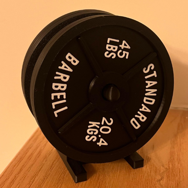 Weight Plate Coaster Set Holde - đánh giá và giá Home Bar Set