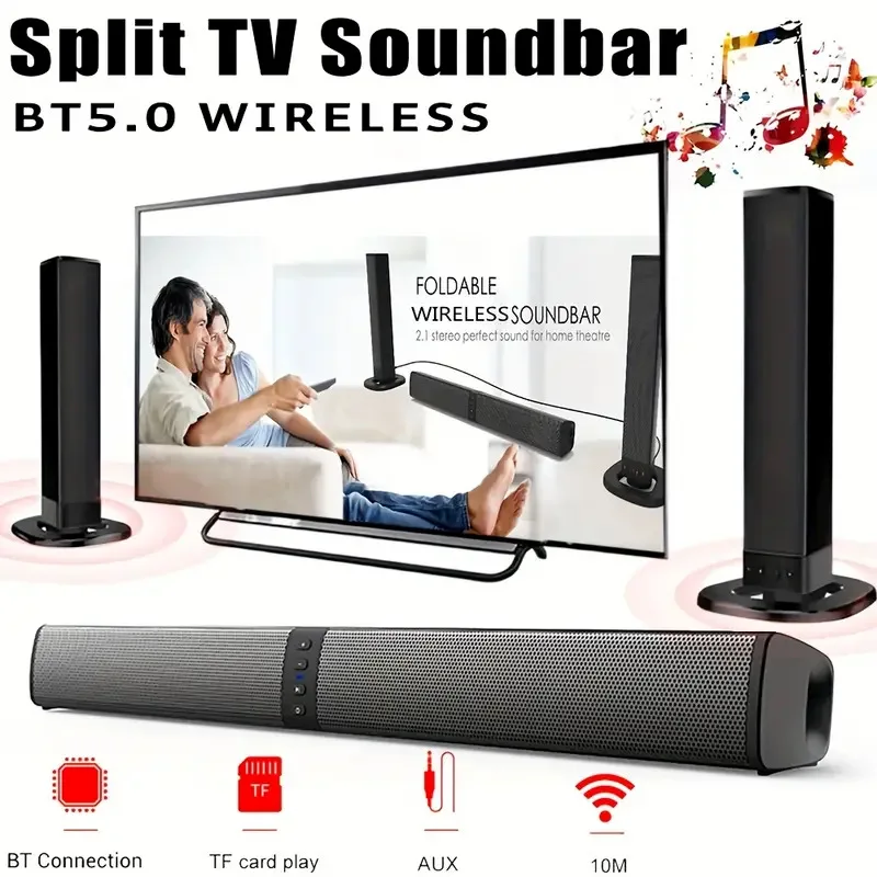 Wireless Bluetooth TV Sound Ba - đánh giá và giá Home Bar And Theater