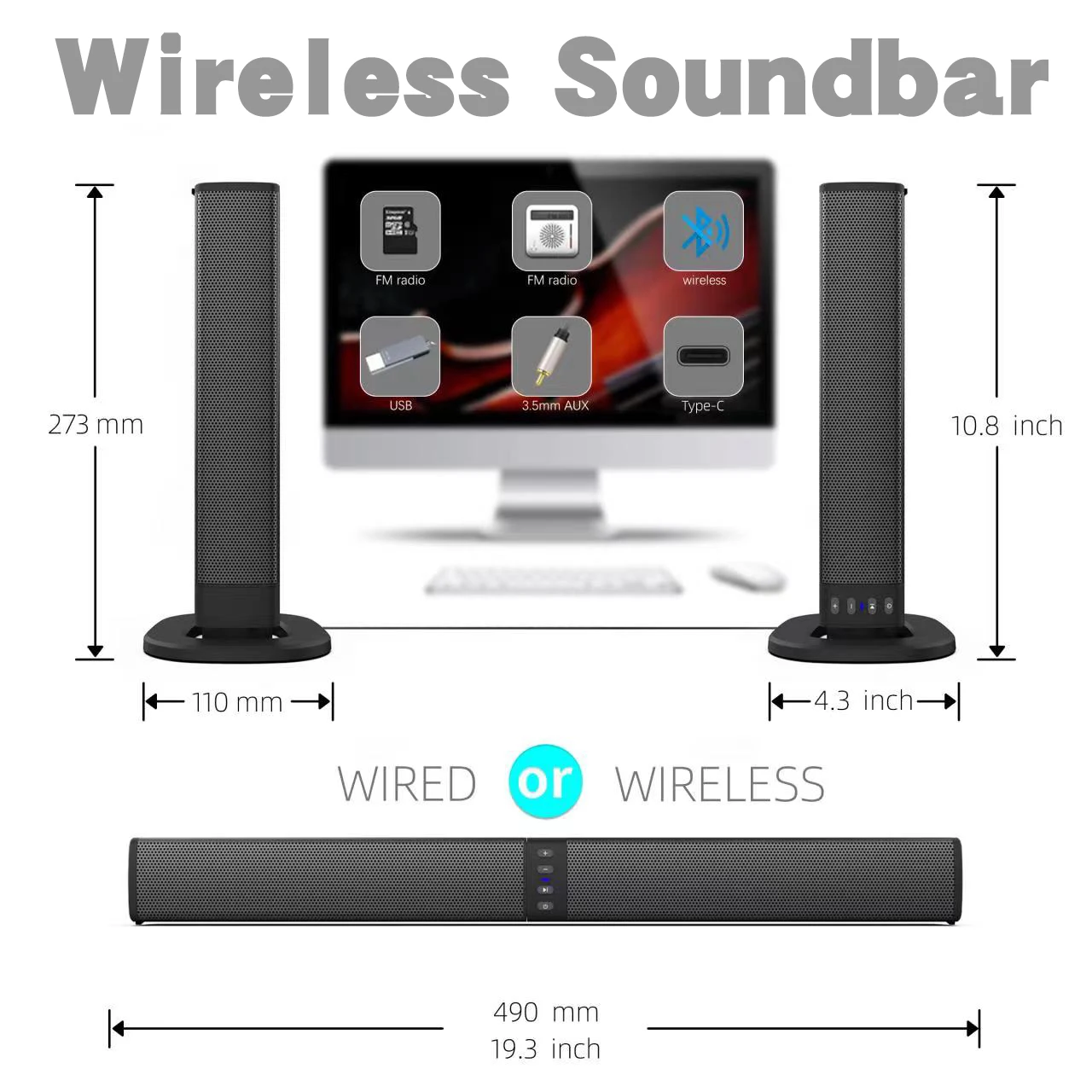 Wireless Bluetooth TV Sound Ba - đánh giá và giá Home Bar And Theater
